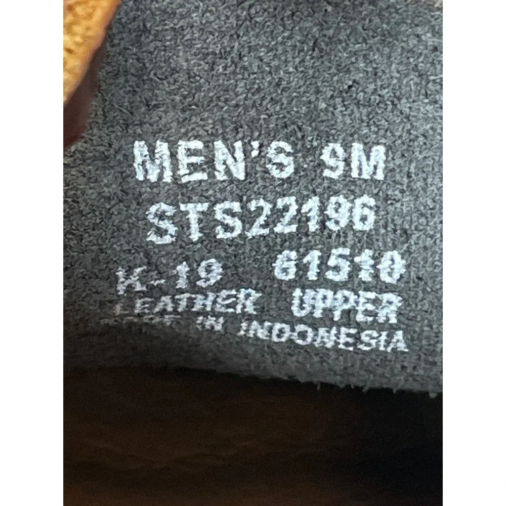 Sperry Top-Sider Plushwave Grey Leather Boat Shoes Mens 9M STS22196
